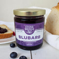 Blubarb Jam (Blueberry Rhubarb) - Small Batch, Lower Sugar