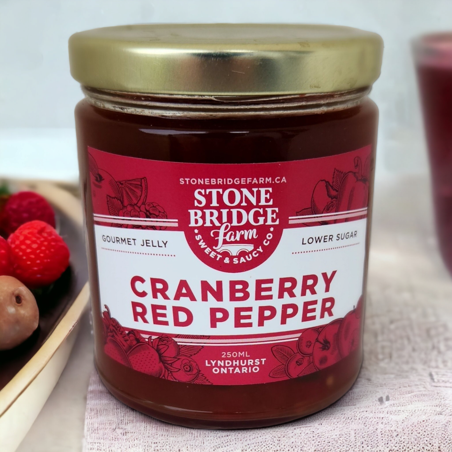 Cranberry Red Pepper Jelly